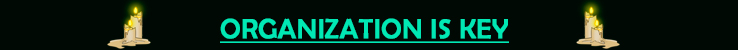 header organization